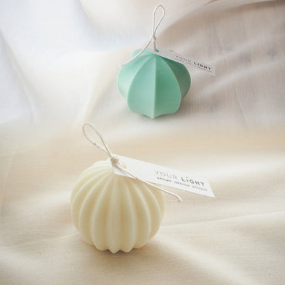 Geometric Pear Silicone Candle Mould Candles Moulds