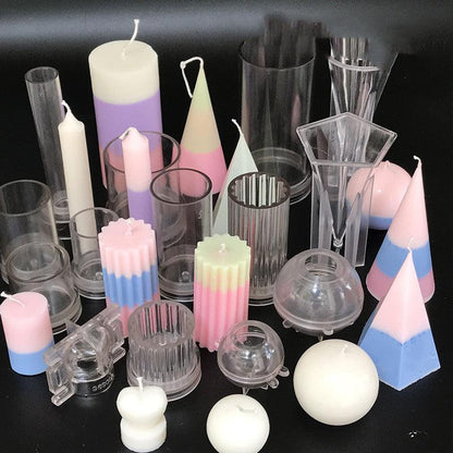 Geometric Shapes Aromatherapy candle Moulds Candles Moulds