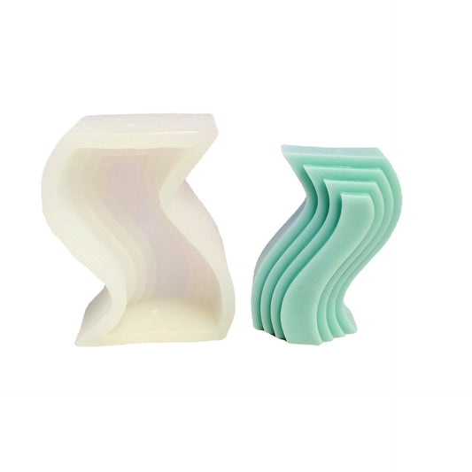 Geometric Shapes Silicone Candle Mould | DIY Candle Making Candles Moulds