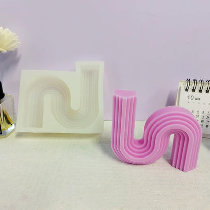 Geometric Shapes Silicone Candle Mould | DIY Candle Making Candles Moulds