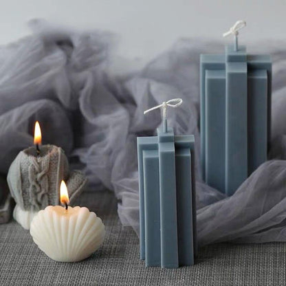 Geometric Tower Candle Mould Candles Moulds