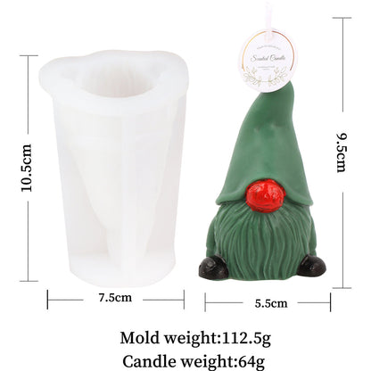 Gnome Silicone Candle Mould Candles Moulds