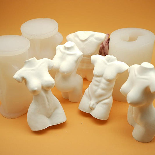Goddess Body Silicone Candle Mould Candles Moulds