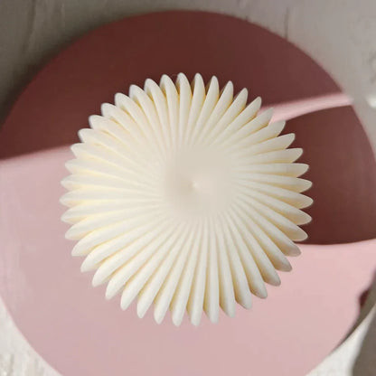 Spiral Balloon Design Silicone Candle Mould
