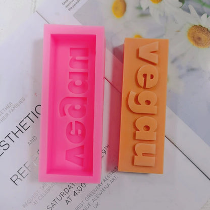 DIY 16 Designs Extra Babe Mood Words Slogan Candle Silicone Mould