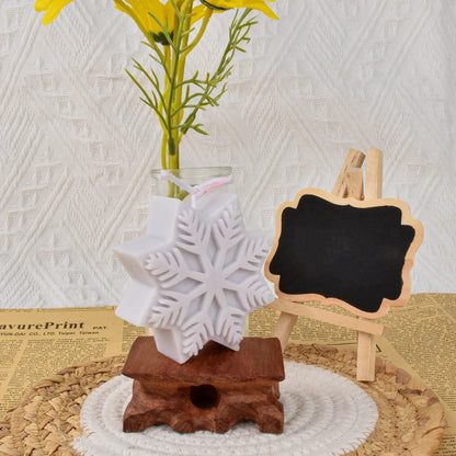 Snowflake Silicone Candle mould