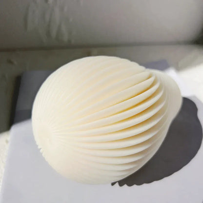 Spiral Balloon Design Silicone Candle Mould