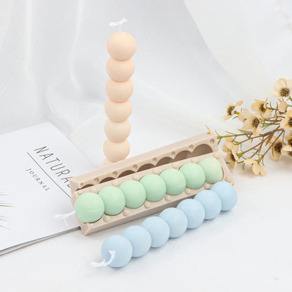 Beads Candle Silicone Mould