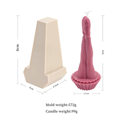 Lady Legs Silicone Candle Mould