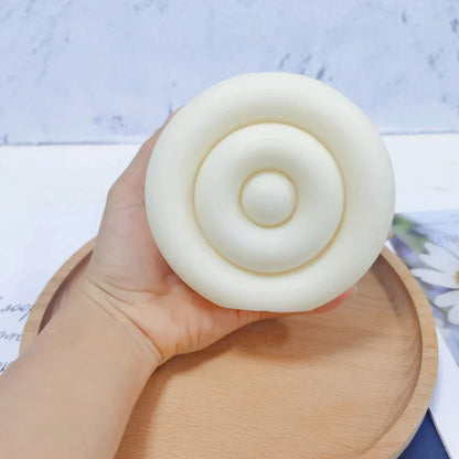 Boho Round Doughnut Candle Mould