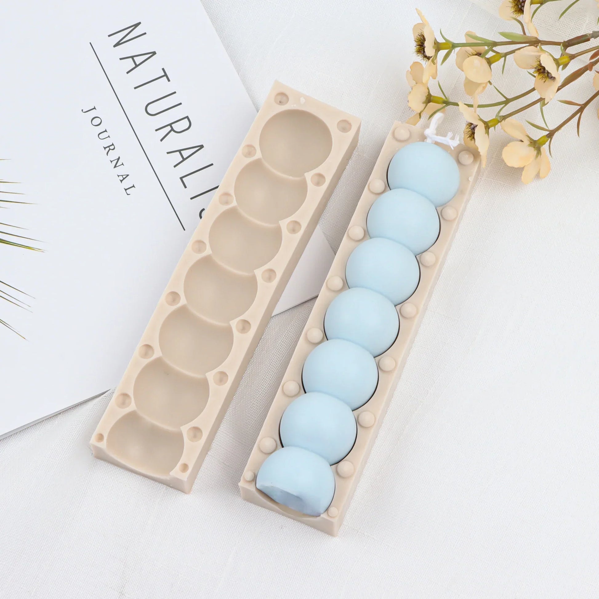 Beads Candle Silicone Mould