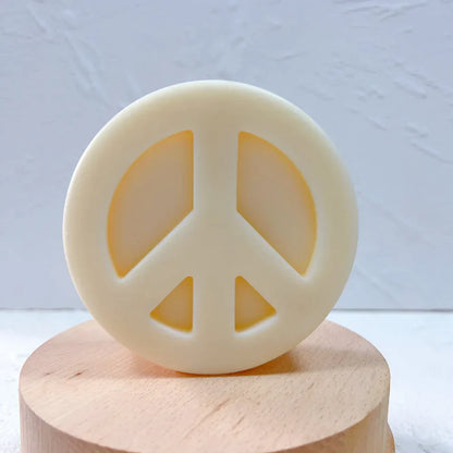 Peace Sign Candle Mould