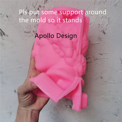 Greek God Apollo Candle Mould