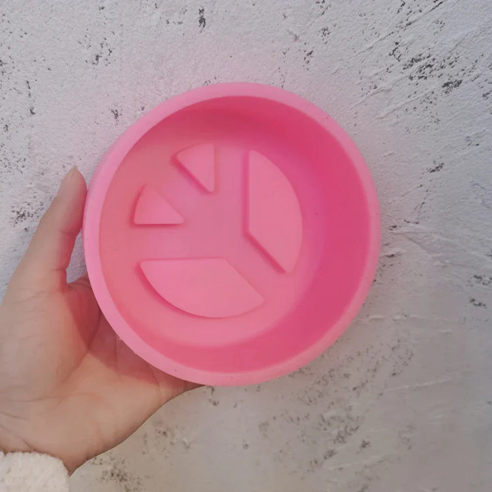 Peace Sign Candle Mould