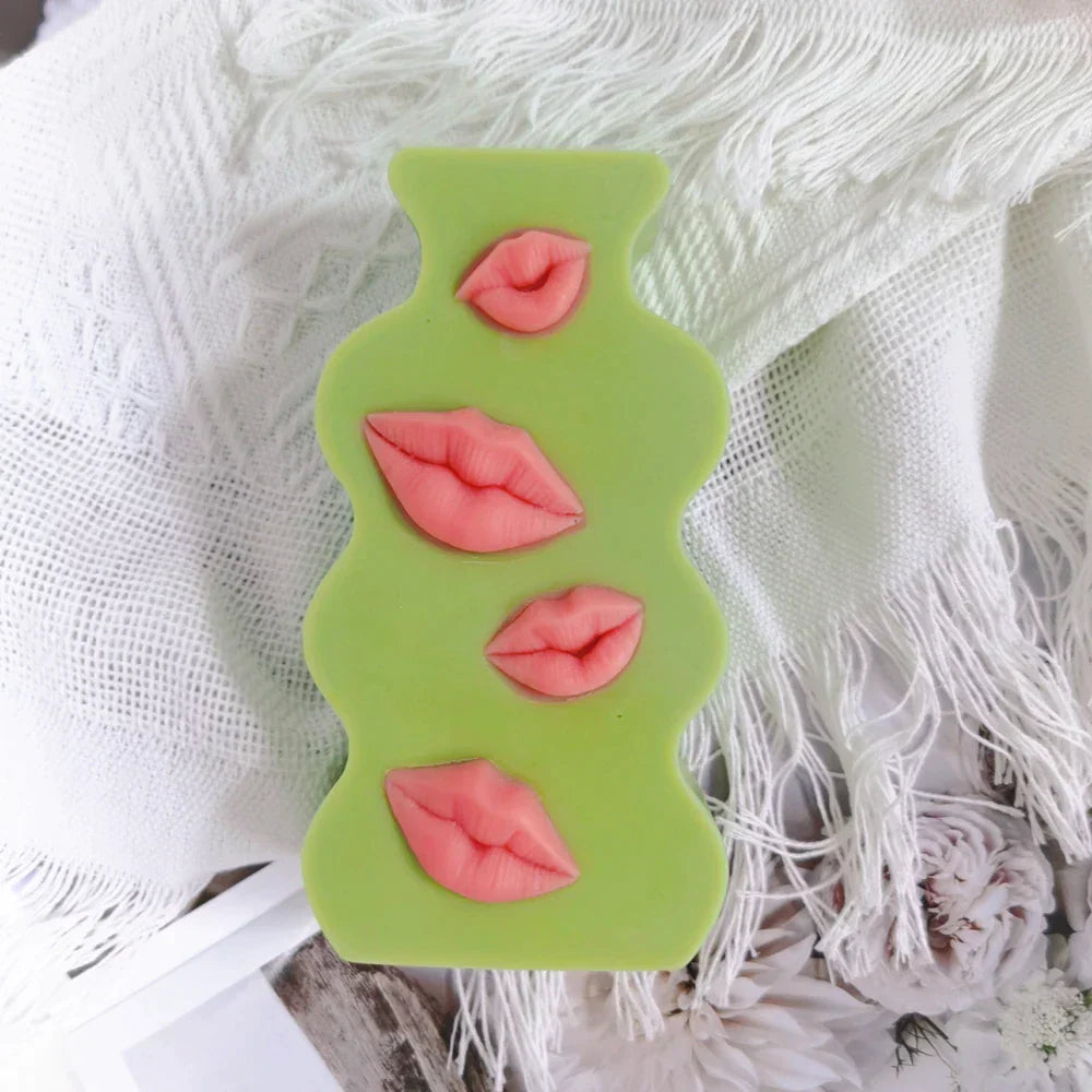 Pucker Up Lips Candle Moulds