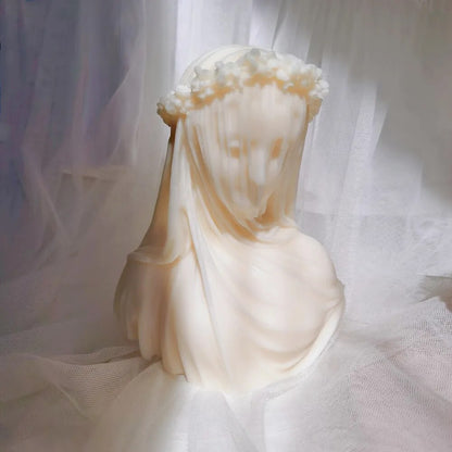 Veiled Lady Candle Silicone Mould