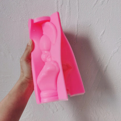 Greek Goddess Athena Statue Candle Mould