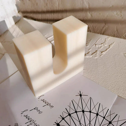 U Shaped Stripe Silicone Candle Moulds