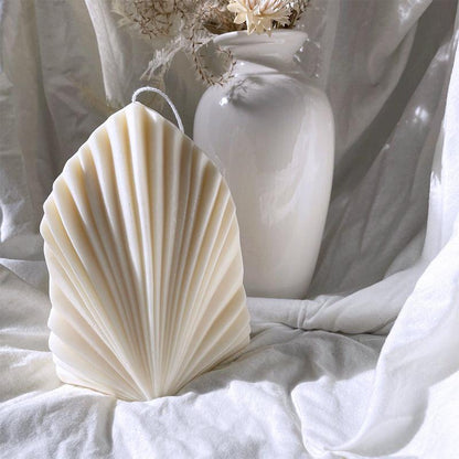 Handcrafted Scallop-Shaped Candle Mould for Elegant Home Décor Candles Moulds