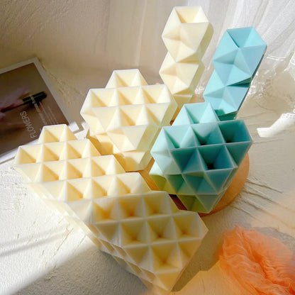 Large Diamond Rubik's Cube Silicone Mould