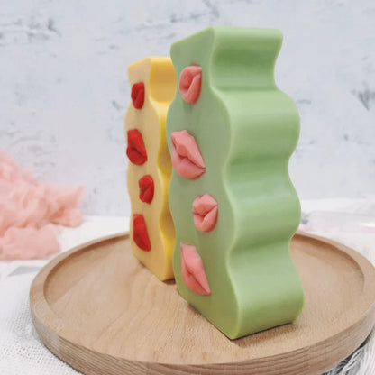 Pucker Up Lips Candle Moulds