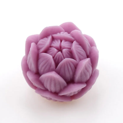 DIY 3D Lotus Bloom Candles Mould