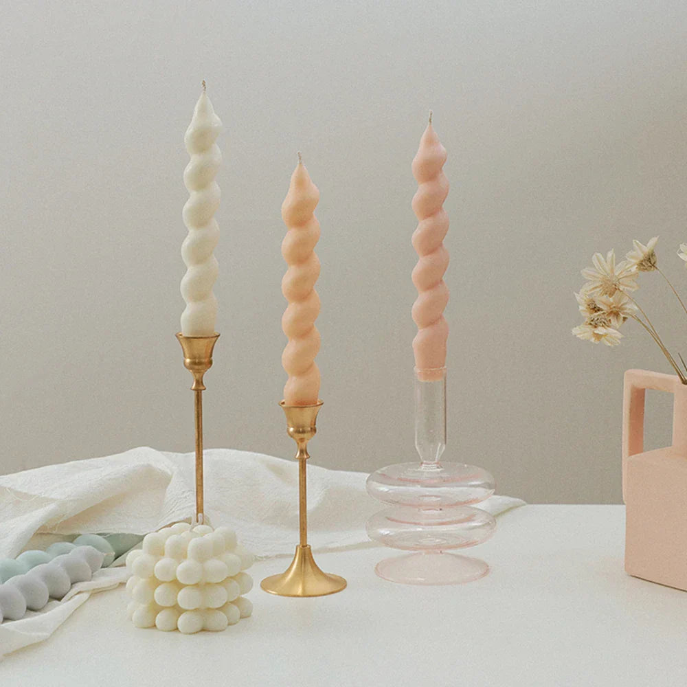 Spiral Candle Silicone Mould
