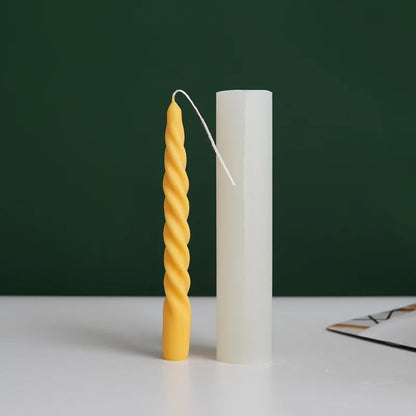Spiral Candle Silicone Mould