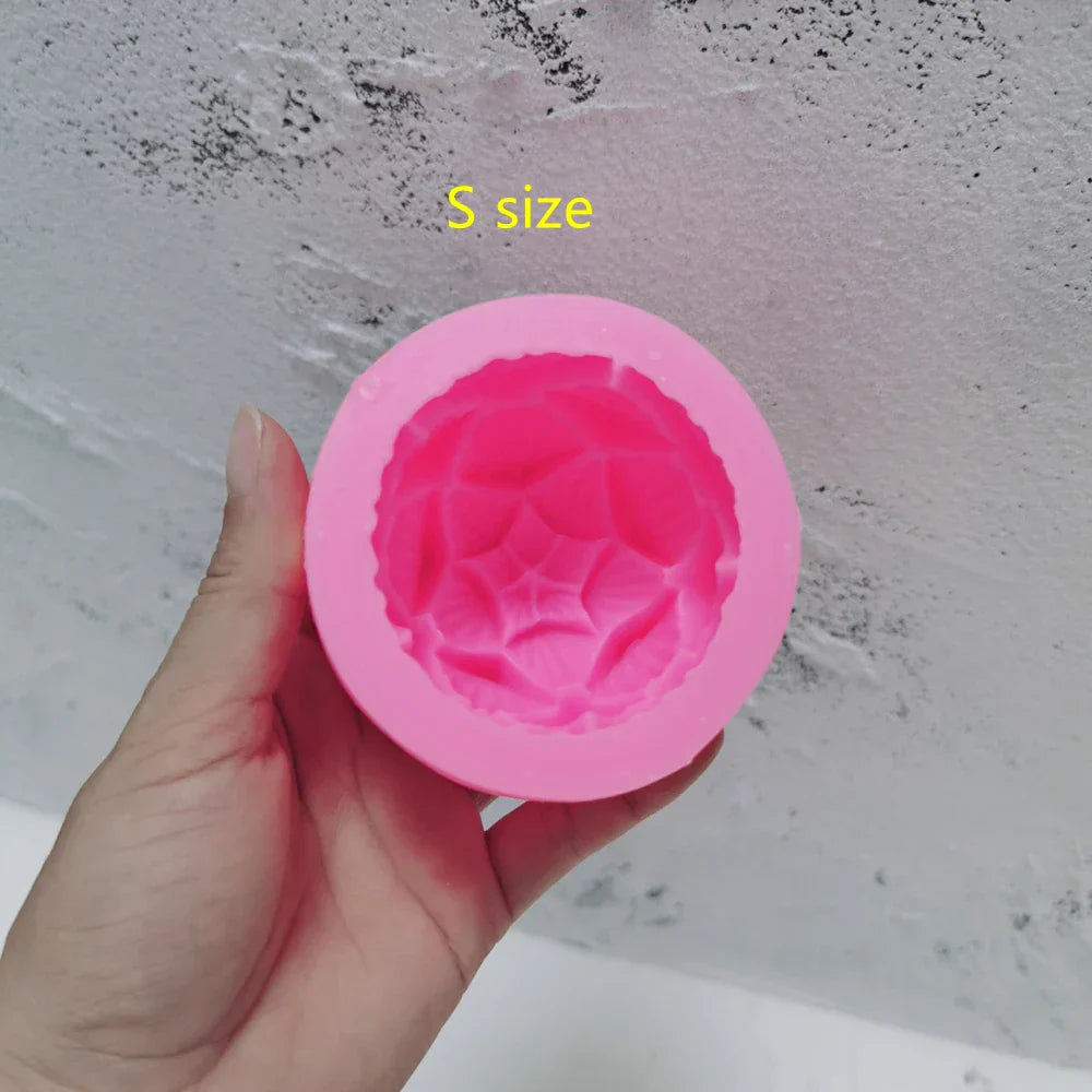 Big Size Lotus Bloom Flower Candles Mould