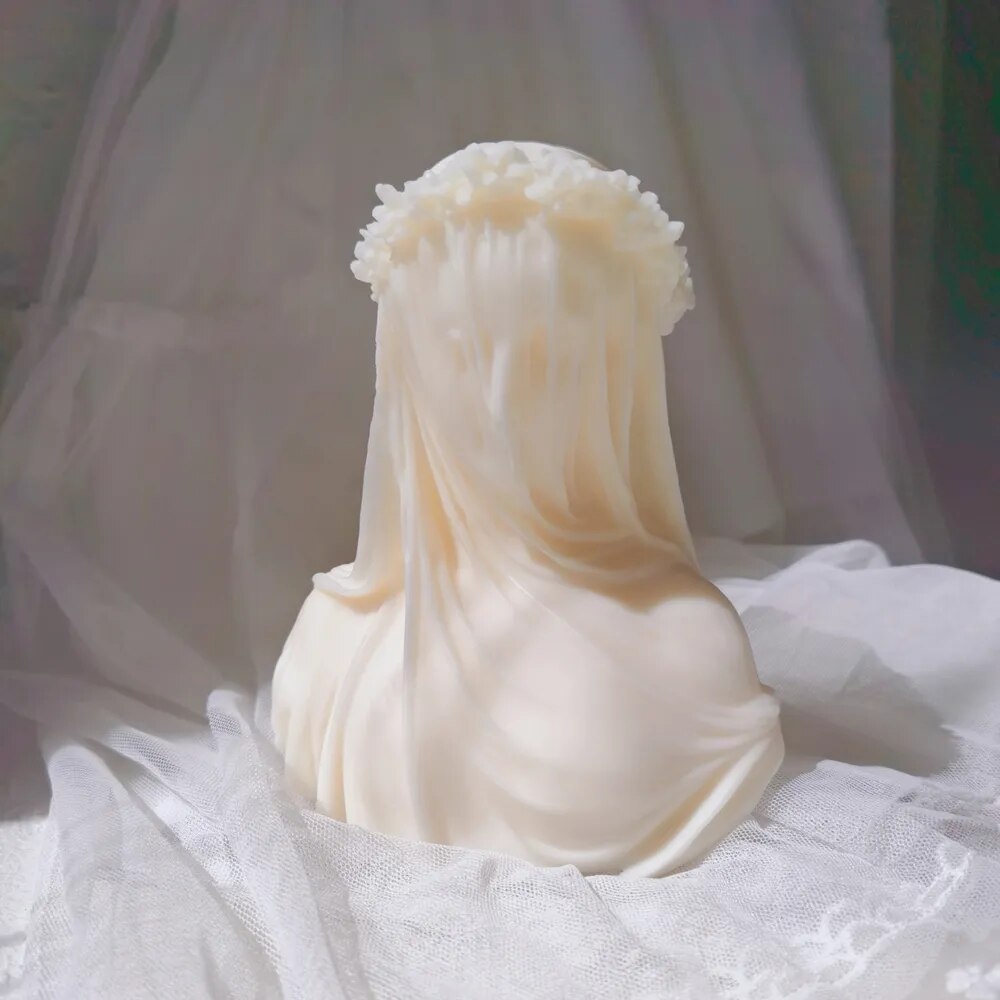 Veiled Lady Candle Silicone Mould
