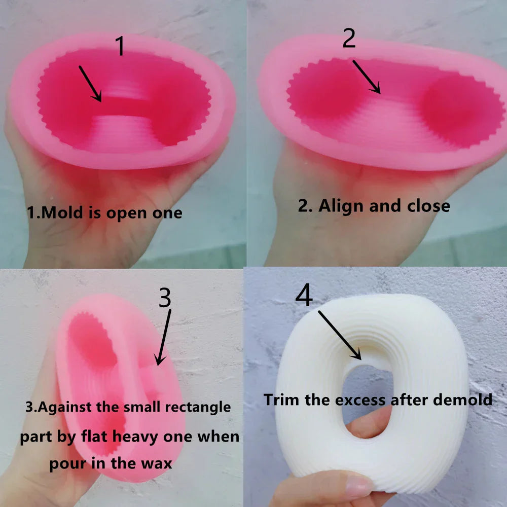 Love Letter Candle Moulds Silicone