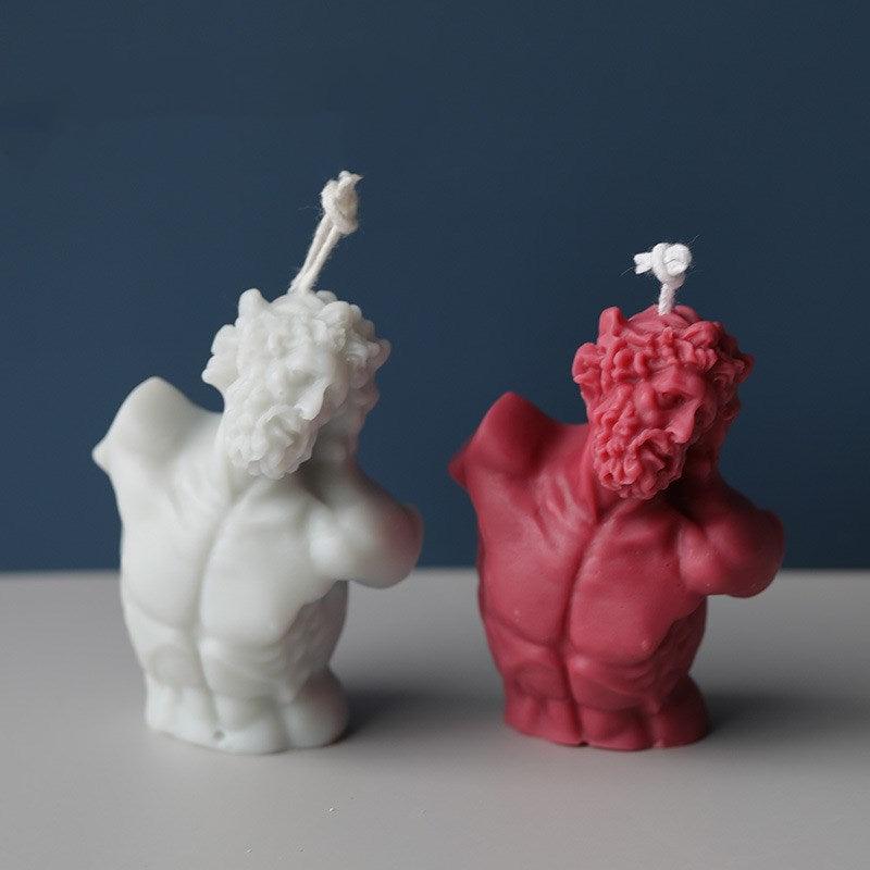 Laocoon bust candle Mould Candles Moulds