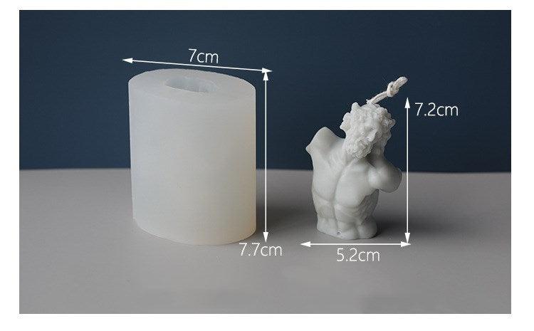 Laocoon bust candle Mould Candles Moulds
