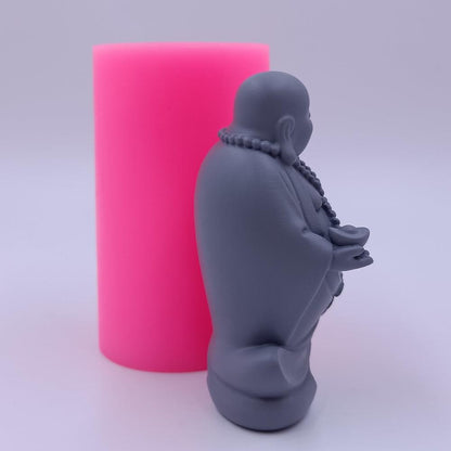Laughing Buddha Candle Mould Silicone Candles Moulds