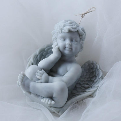 Lost in Thoughts Little Angel candle silicone Mould Candles Moulds