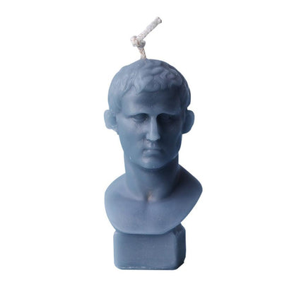 Marcus Vipsanius Agrippa Portrait Candle Mould - Unique Roman General Collectible Candles Moulds