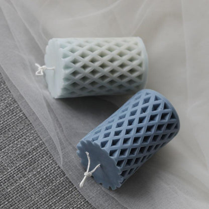 Mesh Cylindrical Candle Mould Korean Style Small Candles Moulds