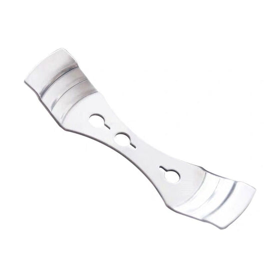Metal Candle Wick Holder - Silver Stainless Steel Candle Wick Centering Devices for Candle Making Candles Moulds