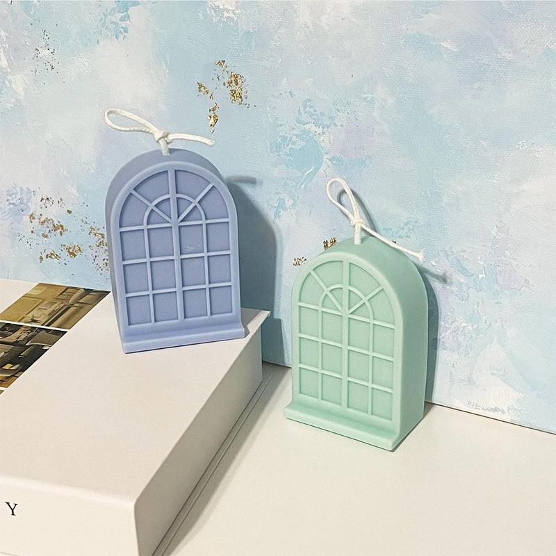 Multi-cell Window Scented Candle Mould Handmade Silicone Mould Candles Moulds