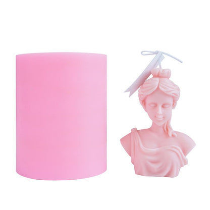 Muse Portrait Candle Mould: Create Stunning Candles with a Touch of Artistry Candles Moulds