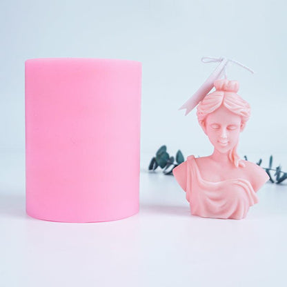 Muse Portrait Candle Mould: Create Stunning Candles with a Touch of Artistry Candles Moulds