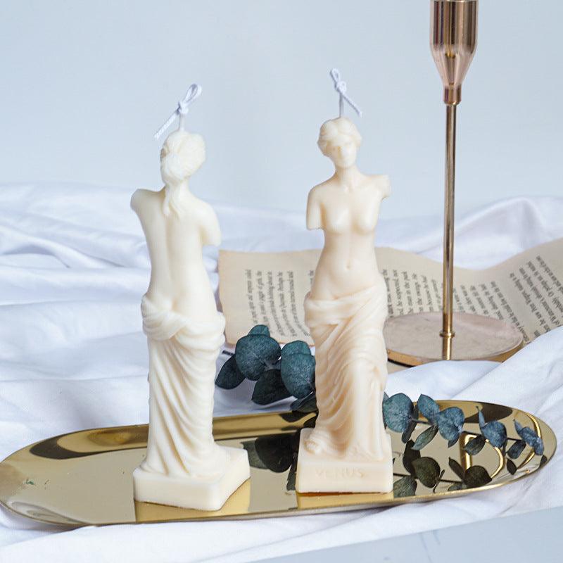 Nordic style Vintage human shaped candle Mould Candles Moulds