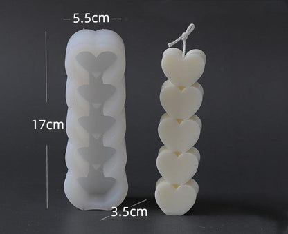 Organic Style Aromatherapy Candle Silicone Moulds Candles Moulds