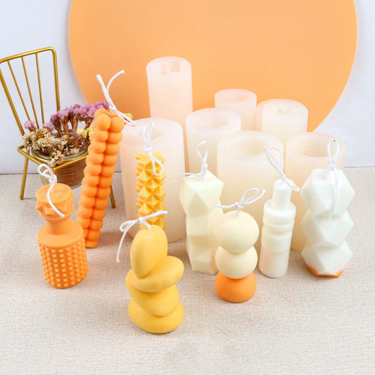Polygonal Silicone Geometric Magic Ball Candle Mould Candles Moulds