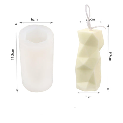 Polygonal Silicone Geometric Magic Ball Candle Mould Candles Moulds