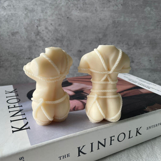 Pregnant tied body Candle Mould Candles Moulds