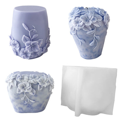 Rattan Vase Silicone Candle Mould Candles Moulds