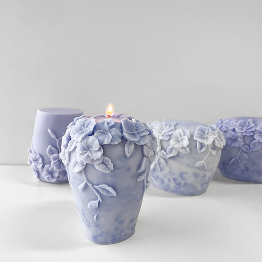 Rattan Vase Silicone Candle Mould Candles Moulds