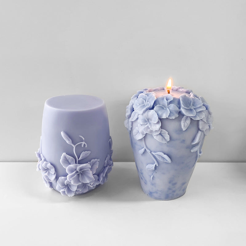 Rattan Vase Silicone Candle Mould Candles Moulds