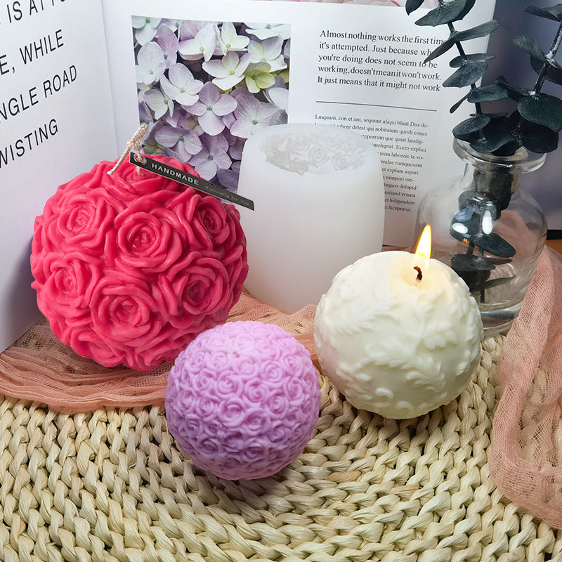 Rose and Lotus Candle Moulds - Create Beautiful and Unique Candles with Silicone Mould Candles Moulds